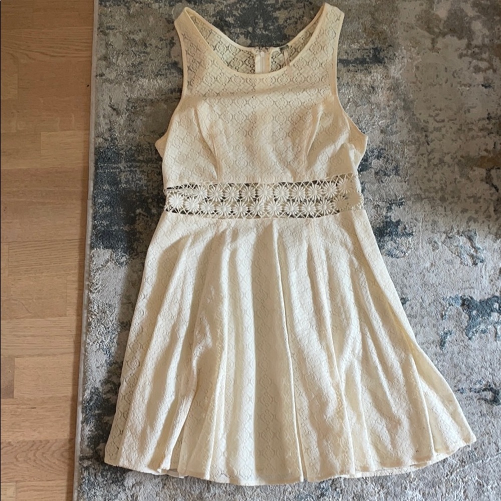 Ivory Free People dress! Size 0